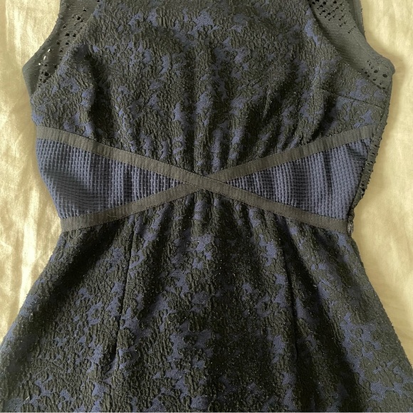 Anthropologie Moulinette Soeurs Larkin Dress, Navy/Black Size 2/Small - Picture 9 of 13